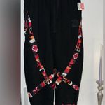 Free People Movement NWT Snow Flow Joggers In Black Combo   Photo 6