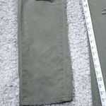 AG Adriano Goldschmied Tomboy Khaki Boyfriend Distressed Green Pants Size 27 Photo 10