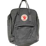 Fjällräven 13" Kanken Laptop Super Grey Nylon Backpack Bag School Travel Gray Photo 0