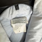 Cuddledown Light Blue Down Robe Goose Filled Combed Cotton Sateen size M Medium Photo 9