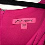 Betsey Johnson Magenta Pink Midi Length Sheath Dress Photo 6