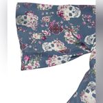 Pink Rose Women’s  Large Skull Print Kimono Photo 2