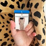 Hilary Radley  Leopard Print Midi Skirt Women's Size L Tan Black Polyester NWT Photo 5