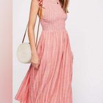 Free People Chambray Butterflies Midi
Dress Red REVOLVE stripes spring maxi boho Photo 0