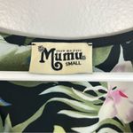 Show Me Your Mumu  Floral Bell Sleeve Wrap Front Tropical Romper Size Small Photo 10