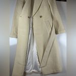 Club Monaco  Cream Wool Coat Photo 5