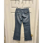 Vanilla Star Jeans Vintage Y2K Vanilla Star Rhinestone‎ Embellished Flare Jeans Women’s Size 7 Photo 7