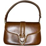 Gucci EVC Horse-Bit Brown Smooth Calfskin Leather Vintage Shoulder Bag Photo 0