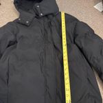 ZARA WOMEN BLACK Detached HOODED PUFFER JACKET COAT WITH POCKETS SIZE XS Photo 6