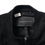 BCBG Maxazria Black Faux Suede Damien Vest Women's Top Size XXS | 9 Photo 5