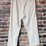 Oak + Fort  Tan Beige Pull-On Straight Leg Drawstring Pants Women's Size Small Photo 4
