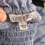 Patrons of Peace Maxi Dress Blue Large Photo 5