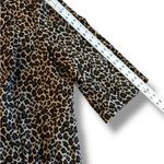 Maggie Barnes  Leopard Print Blazer Womens Plus Size 1X (18-20) Jacket Button Up Photo 6