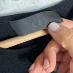 Co Women's Black Cotton Sleeveless Drop Waist Oversize Tunic Sweater Size M/L Photo 2