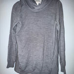 Ellen Tracy ‎ Extra Fine Merino Wool Cowlneck open back Sweater size medium Photo 0