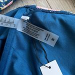 Nicole Miller NWT  One Piece Twist Front Deep Neck Swimsuit | Antique Floral | S Photo 6