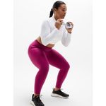 Athleta New XL Interval Stash High Rise 7/8 Legging X-Large Wildberry #821389 Photo 4