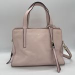 Kate Spade Kate‎ Spade Dominique Pink Leather Street Pebble Purse Handbag Shoulder Strap Photo 0