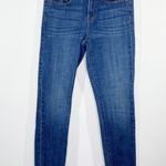 J.Crew Factory Toothpick Medium Wash Blue Denim Stretch Jeans Women's Size 26 Photo 0