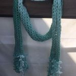 New Handcrafted Chunky Knit Ombré Scarf and Beanie Winter Accessory Set Photo 6