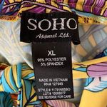 Soho  Multicolor Abstract slacks xl Photo 1
