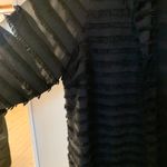 Alfani Black Fray Stripe Cardigan Photo 2