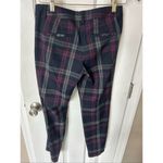 EXPRESS plaid dress pants purple and black stylish work attire skinny size 4R Photo 2