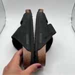 Birkenstock EUC  Arizona black Nubuck leather big buckle Size 39 US 8 women Photo 6