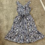 Vineyard Vines x Target medium ruffle belted nautical pockets dress D4 2469 Photo 8