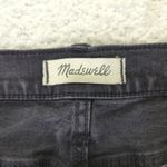 Madewell High-rise Denim Shorts Black Wash Women's 28 Stretch K6156 Cut Offs Photo 2