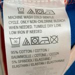 Denim & Co Coral Pink Blue White Striped 3/4 Sleeve Top NWT Coastal XXS/XS d&co Photo 4