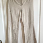Ann Taylor Women's  Loft Beige Marisa Trouser Size 2 Petite Flare Leg Work Career Photo 0