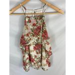 WAYF  Floral Print Sleeveless Blouse Size Medium Photo 4