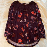 Daniel Rainn Floral  Women's Top size medium Photo 0