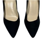 Marc Fisher Black Suede Pumps 8.5M Pointed Toe Stiletto Heel Classic Chic ( Photo 2