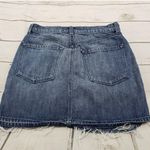 J Brand Skirt Size 25 Womens Blue Denim Mini A Line Ambition Photo 1