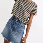 Madewell Rigid Denim A- line Skirt size 23 Photo 0