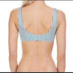 Tori Praver Swimwear Tori Praver NEW Green White Stripe Bikini Photo 6