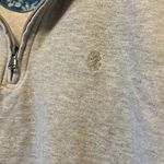 IZOD Saltwater Relaxed Classics Gray Quarter Zip Pullover Photo 1