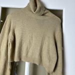 Princess Polly ZAHARA CROPPED TURTLENECK SWEATER BEIGE - 4 Photo 4