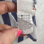 Lucky Brand Womens Plus 2X Stripe Tie Back Shirt Lightweight Cap Sleeve Striped Photo 8