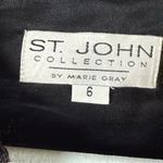 St. John  Black Women's Jacket SZ:6 Photo 5