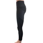 Lululemon  Women's Black High Rise Elastic Waistband Ankle Activewear Leggings 4 Photo 1