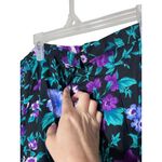 Laura Ashley Vintage Skirt Womens Size S/M Purple Floral‎ KneeLength Boho Classic Photo 4