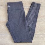 Alo Yoga Alo Grey Moto Leggings Size: S Photo 3