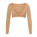 SKIMS  Orche Signature Swim Long Sleeve Shrug swim top xxs nwt Photo 1