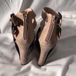 Liliana Wedge Heels. Size 7 In Original Box. Faux Suede. 5” Heel & 1.5” Toe Box Photo 2