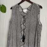 Ava & Viv  Black and White Sleeveless Dress Size 1X Photo 3