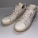 Adidas  Stan Smith Shoes Womens Size 10.5 White Pink Leather Tennis Sneakers Photo 5