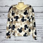 Disney  Size L 10-12 Mickey Mouse Ears Logo Crop Top Shirt Photo 0